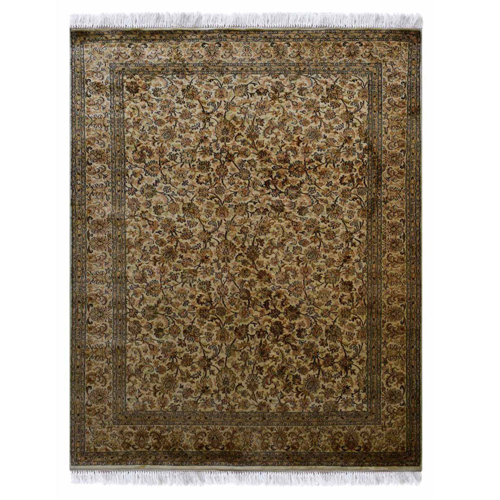 Williamsburg Hand Knotted Persian Original Silk Area Rug - BBH HOMES LLC