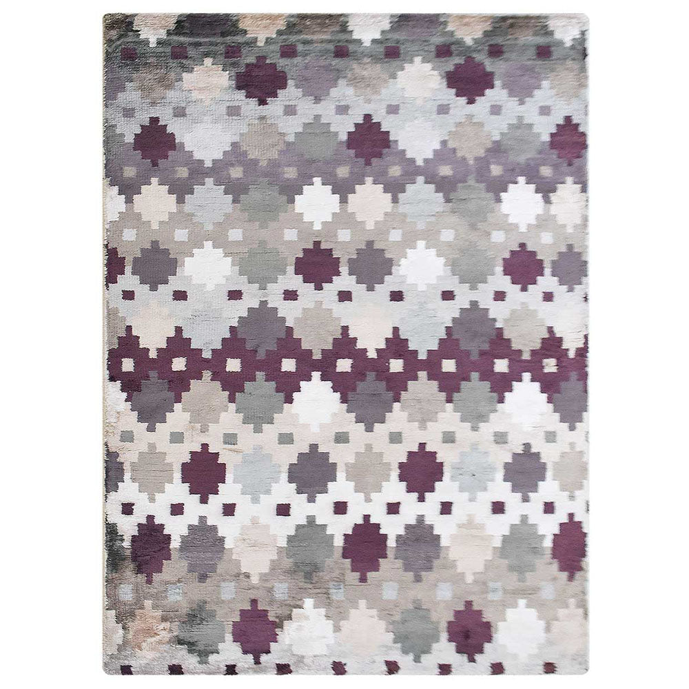 Winchester Hand Knotted Viscose Area Rug - BBH HOMES LLC