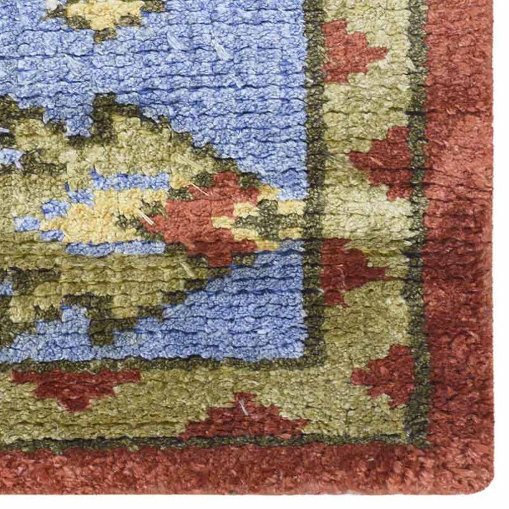 Wismar Hand Knotted Viscose Area Rug - BBH HOMES LLC