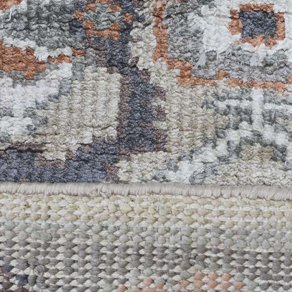 Wroc?aw Hand Knotted Viscose Area Rug - BBH HOMES LLC