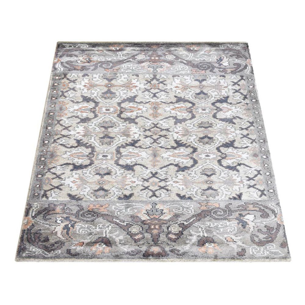 Wroc?aw Hand Knotted Viscose Area Rug - BBH HOMES LLC