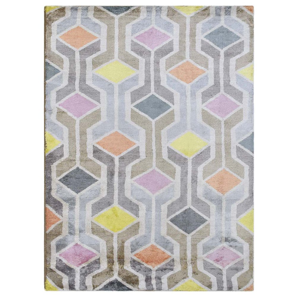 Xiamen Hand Knotted Viscose Area Rug - BBH HOMES LLC