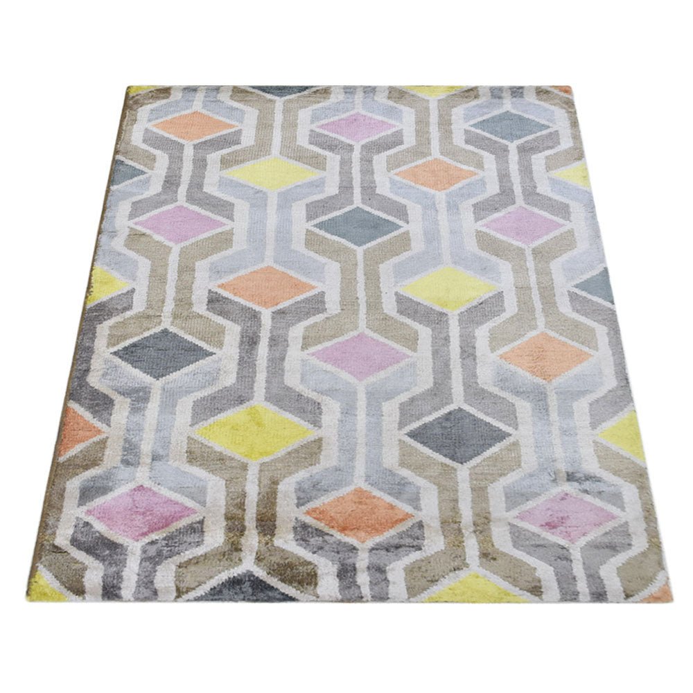 Xiamen Hand Knotted Viscose Area Rug - BBH HOMES LLC