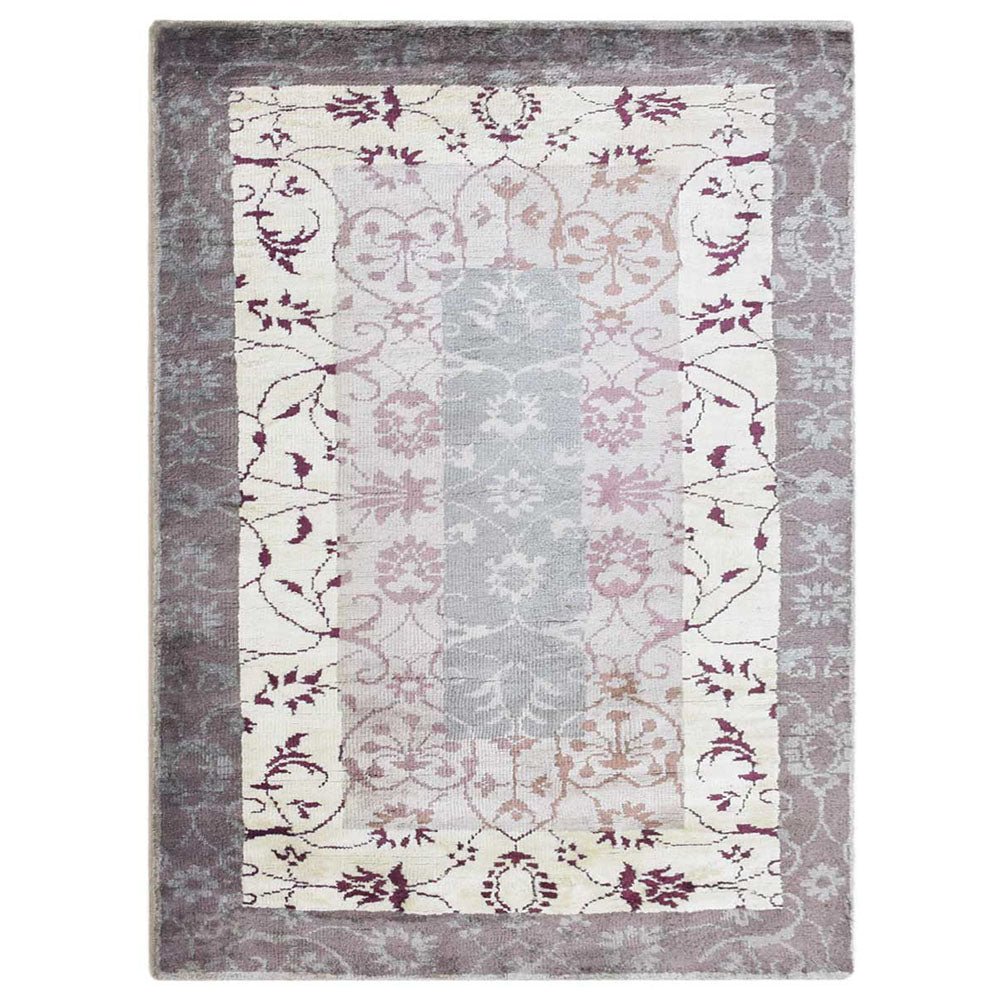 Yellowknife Hand Knotted Viscose Area Rug - BBH HOMES LLC