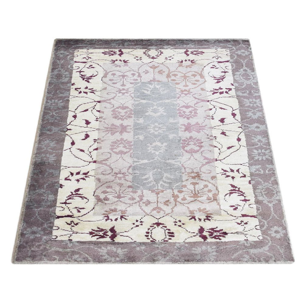 Yellowknife Hand Knotted Viscose Area Rug - BBH HOMES LLC