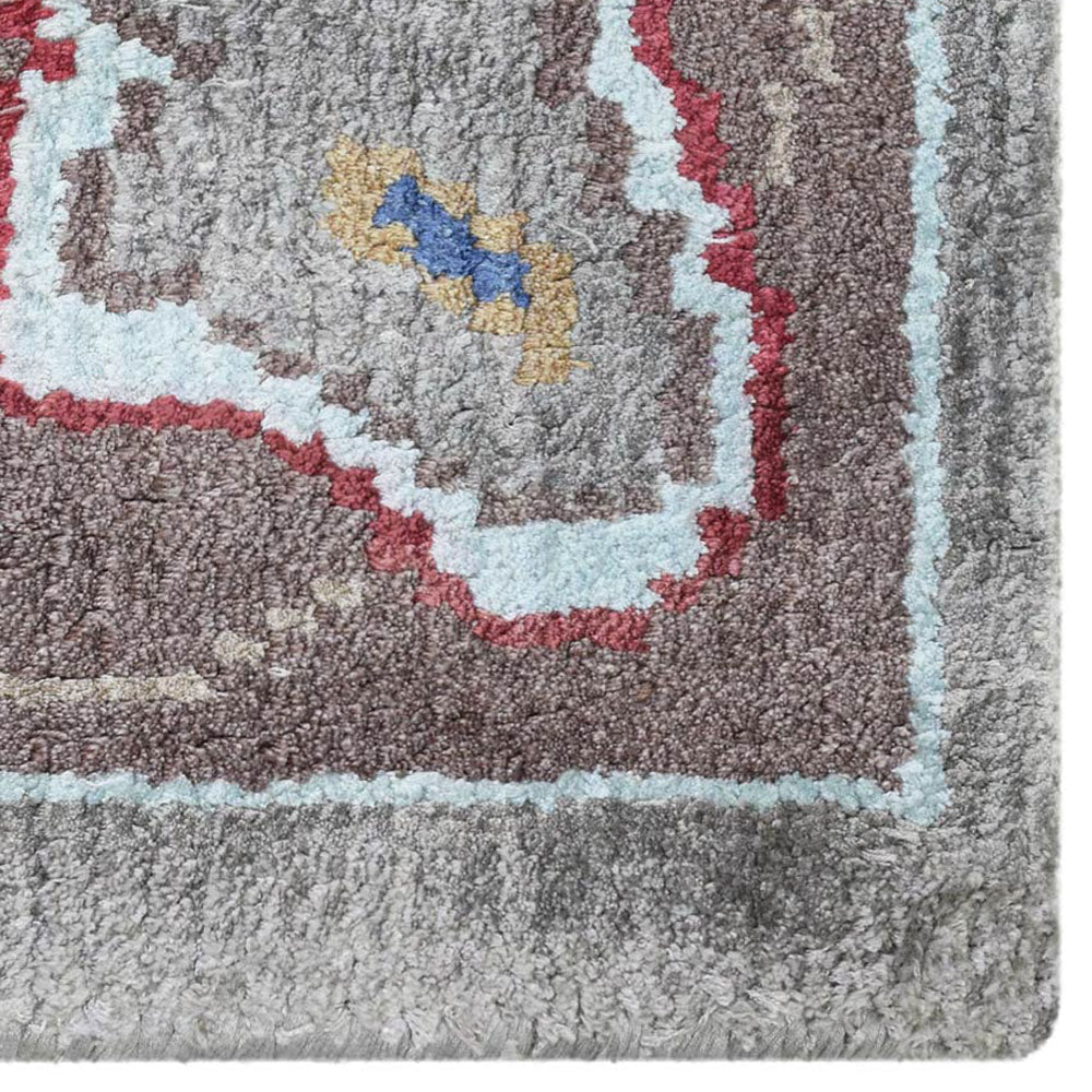 Ystad Hand Knotted Viscose Area Rug - BBH HOMES LLC