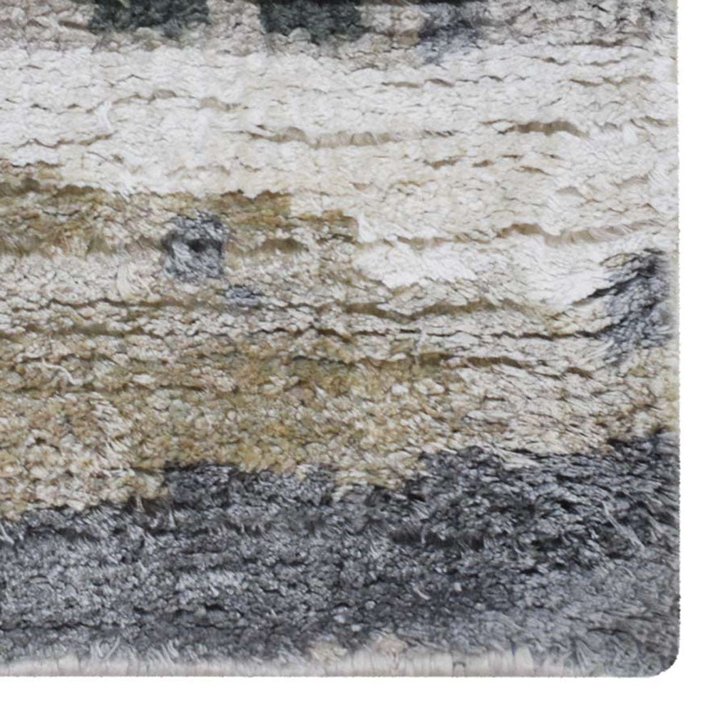 Yukta Hand Knotted Viscose Area Rug - BBH HOMES LLC