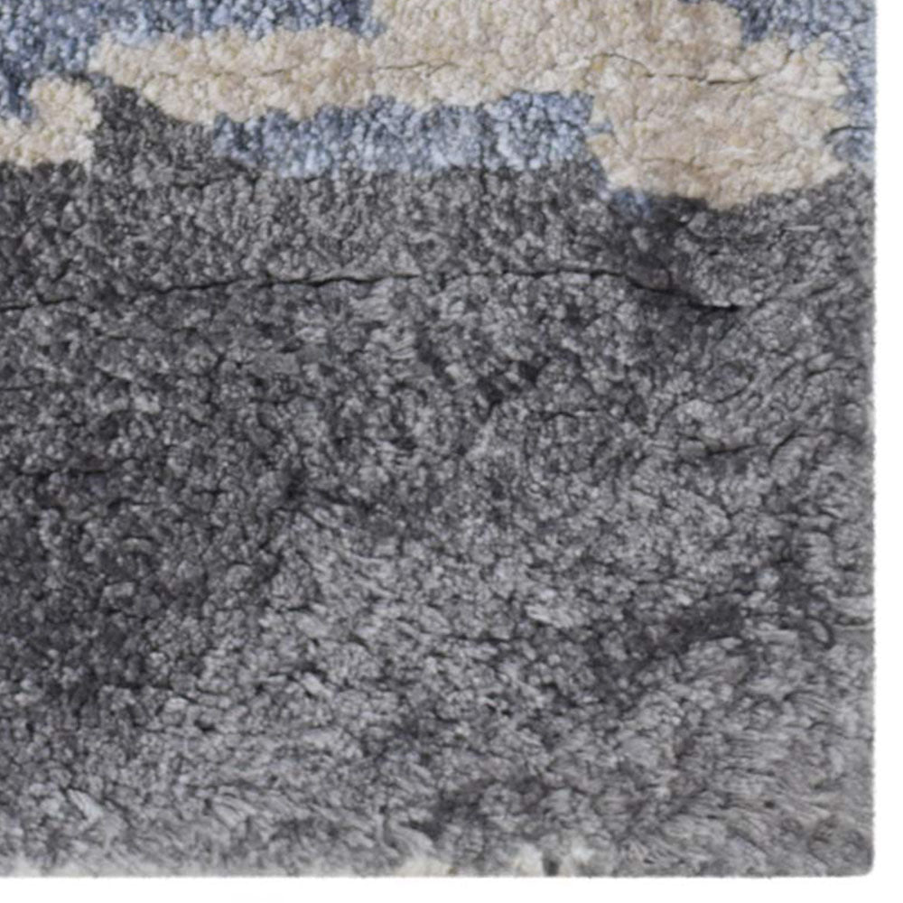 Yvoire Hand Knotted Viscose Area Rug - BBH HOMES LLC