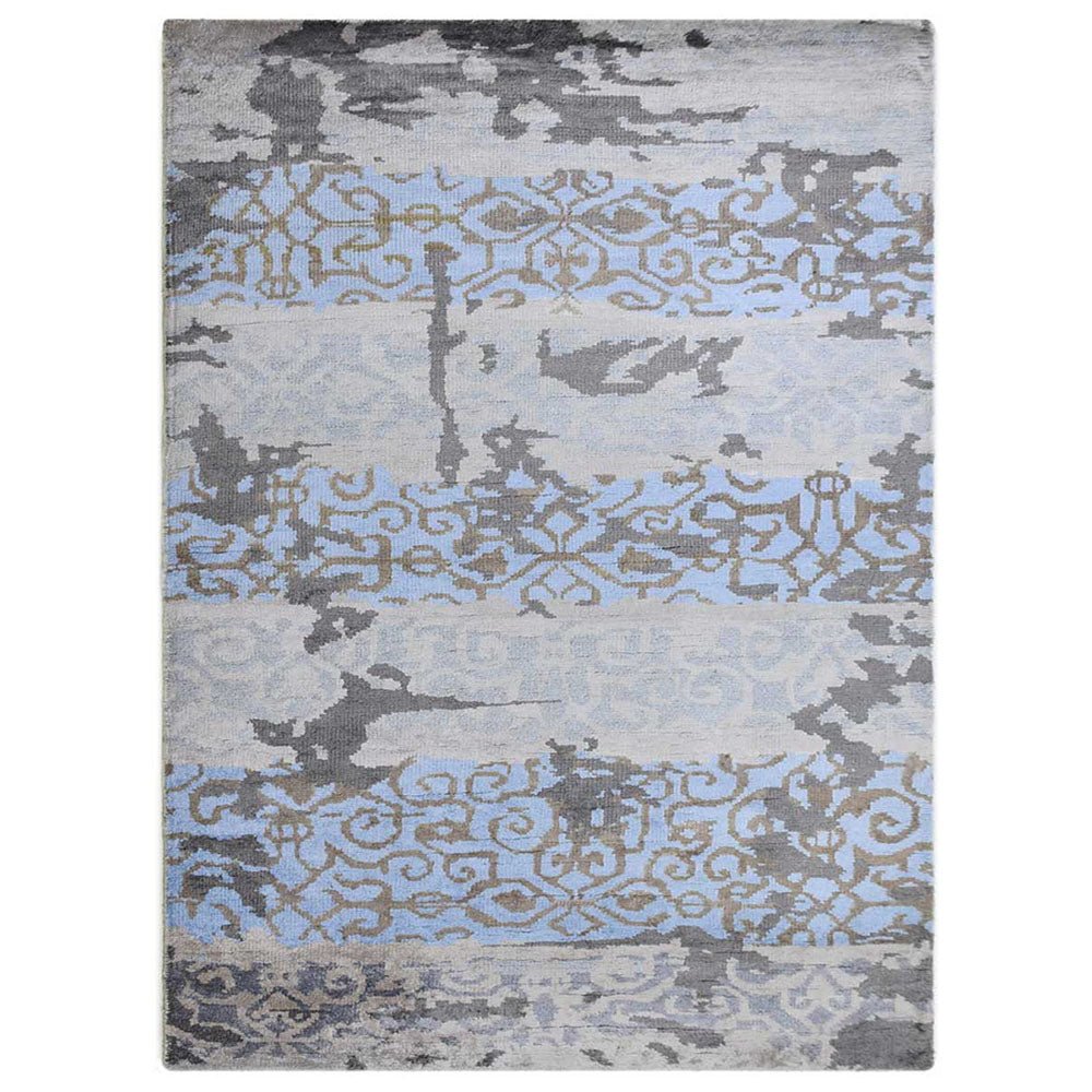 Yvoire Hand Knotted Viscose Area Rug - BBH HOMES LLC