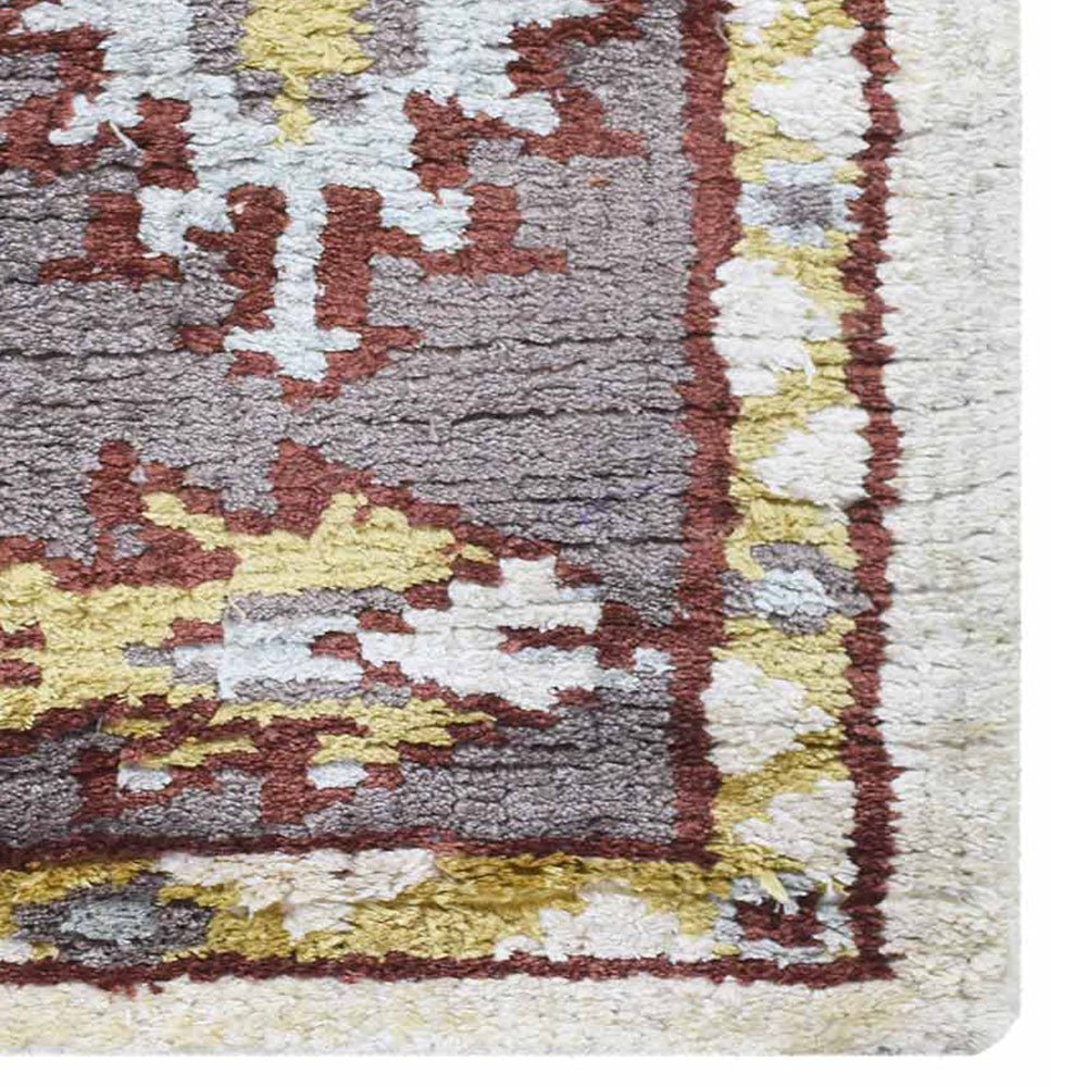 Zaanse Hand Knotted Viscose Area Rug - BBH HOMES LLC