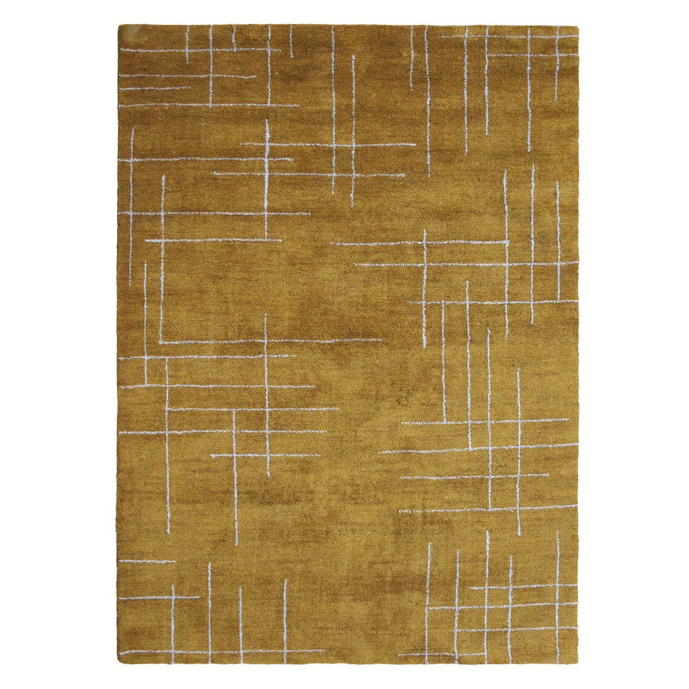 Zakynthos Hand Knotted Loom Silk Mix Area Rug - BBH HOMES LLC