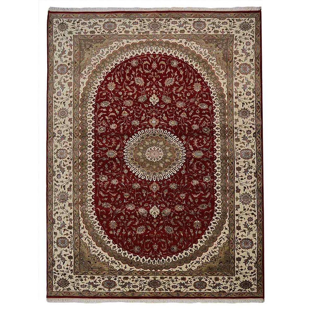 Zhuhai Hand Knotted Persian Wool New Zealand Area Rug - BBH HOMES LLC
